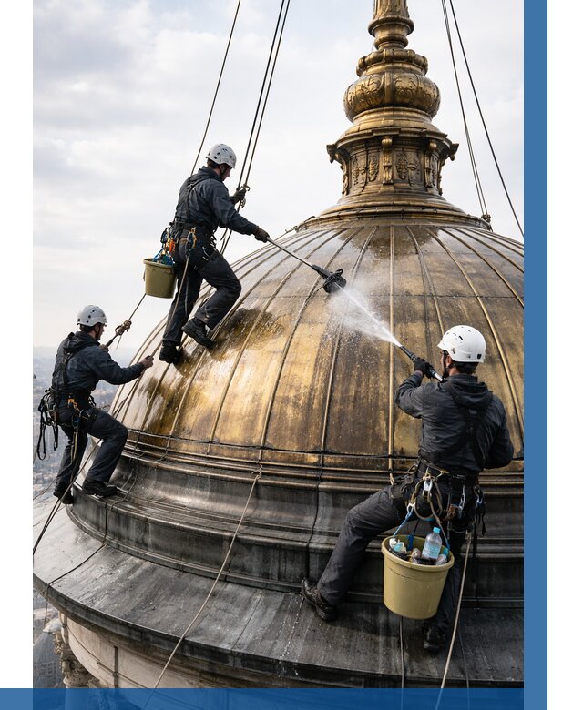 Мойка куполов и шпилей в Ростове-на-Доне от 8343 р. - заказать | ВЫСОТНИК-Рст