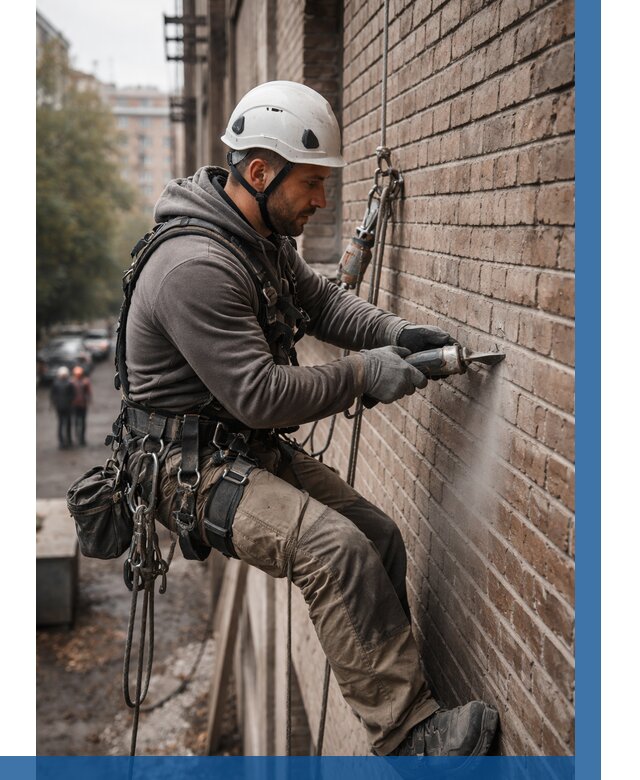 Расшивка кирпичных швов в Ростове-на-Доне от 626 р. | ВЫСОТНИК-Рст