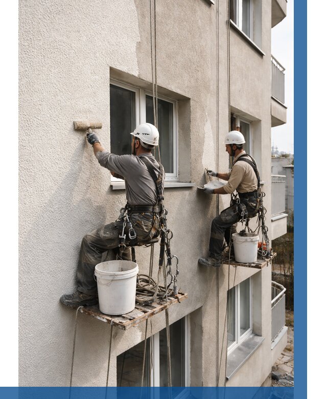 Нанесение короеда на фасад в Ростове-на-Доне от 469 р. | ВЫСОТНИК-Рст