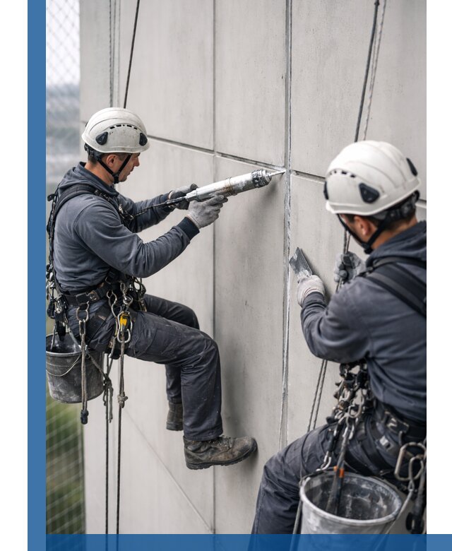 Первичная герметизация швов фасадов и кровель в Ростове-на-Доне