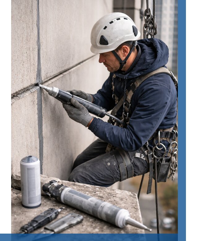 Вторичная герметизация швов в Ростове-на-Доне от 469 р. | ВЫСОТНИК-Рст