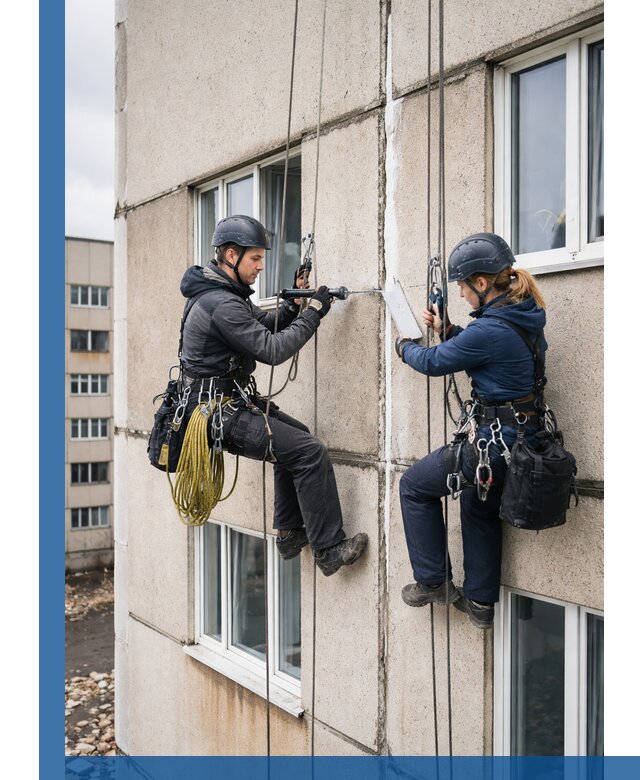 Герметизация межпанельных швов тёплым швом в Ростове-на-Доне