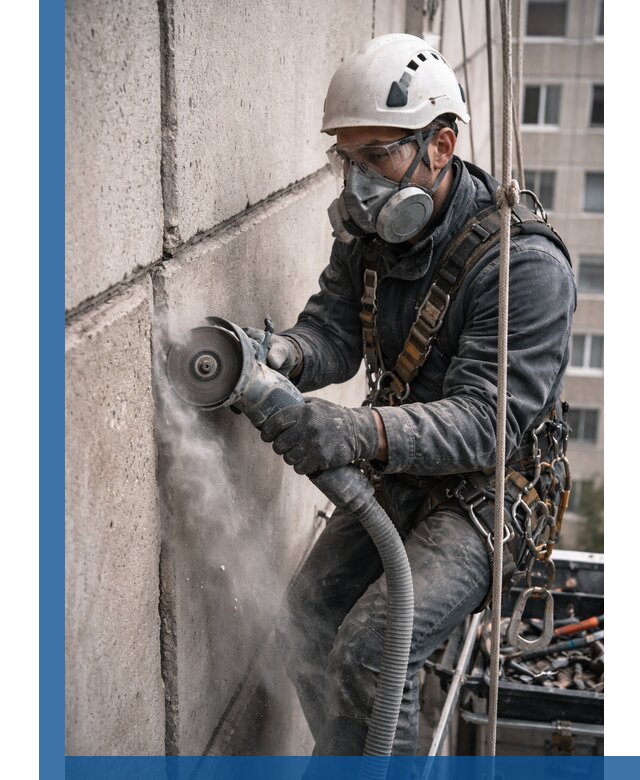 Штробление межпанельных швов в Ростове-на-Доне качественно и быстро