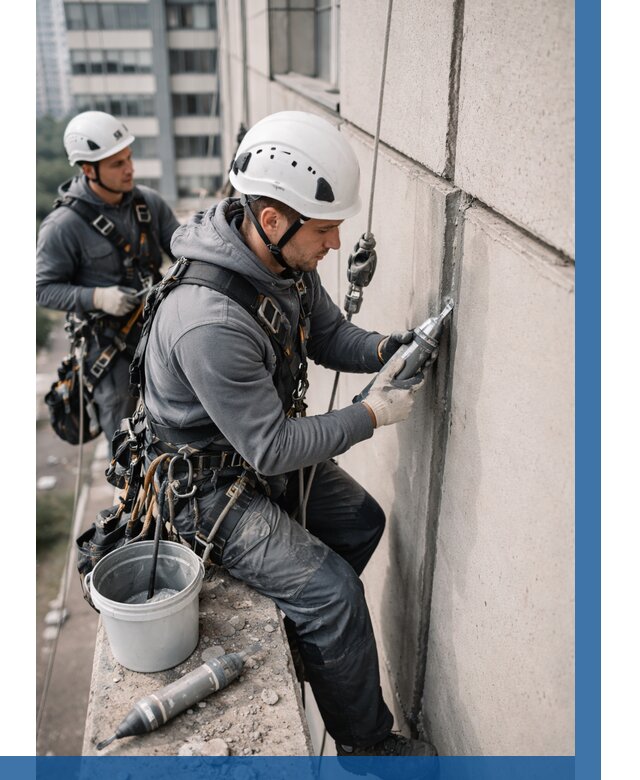 Ремонт деформационных швов здания в Ростове-на-Доне от 1043 р. | ВЫСОТНИК-Рст