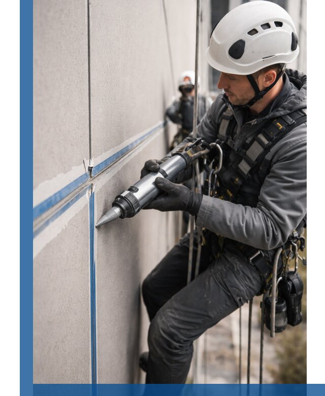 Герметизация стыков фасадных панелей в Ростове-на-Доне качественно и быстро