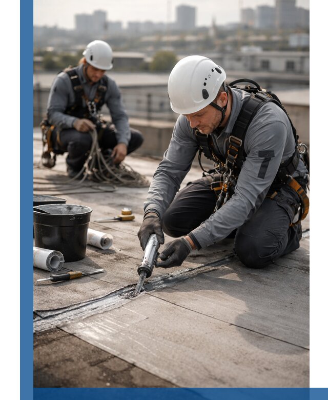 Аварийное и капитальное устранение протечек кровли в Ростове-на-Доне