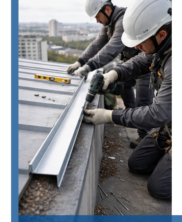 Монтаж капельника на кровле в Ростове-на-Доне с гарантией качества