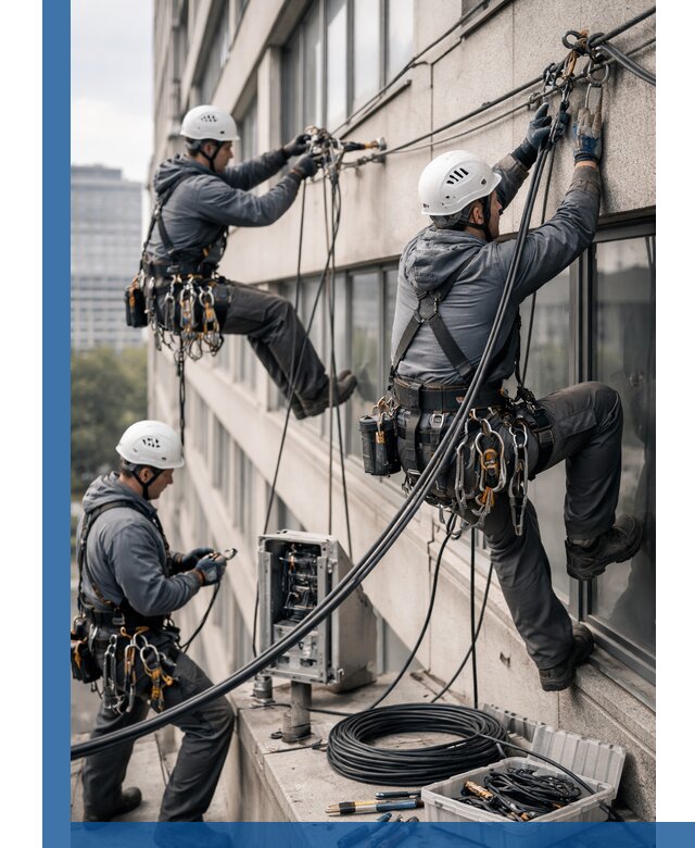 Прокладка оптоволоконного кабеля в Ростове-на-Доне под ключ с тестированием