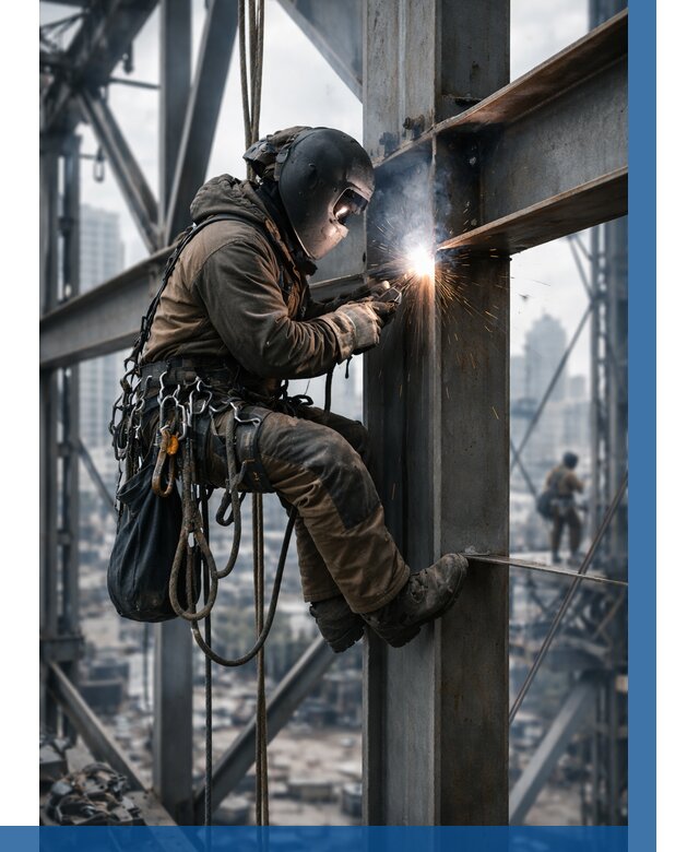 Высотные сварочные работы в Ростове-на-Доне от 3650 р. | ВЫСОТНИК-Рст