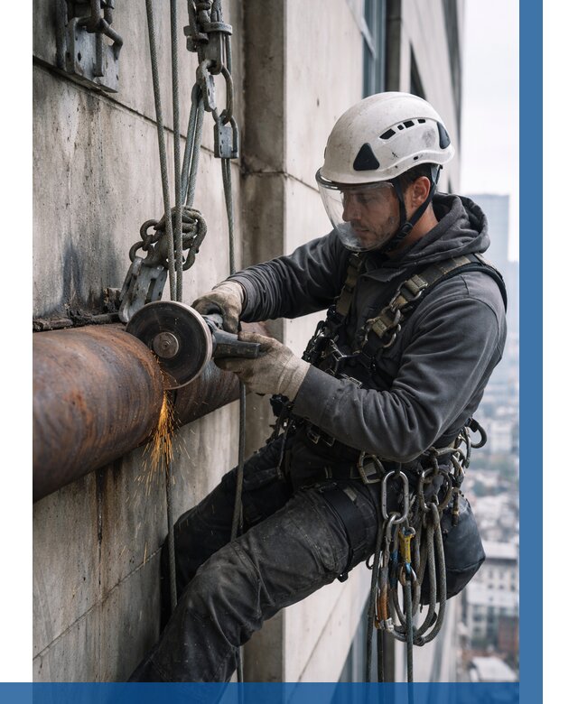 Резка металла на высоте в Ростове-на-Доне по цене от 4693 р. | ВЫСОТНИК-Рст