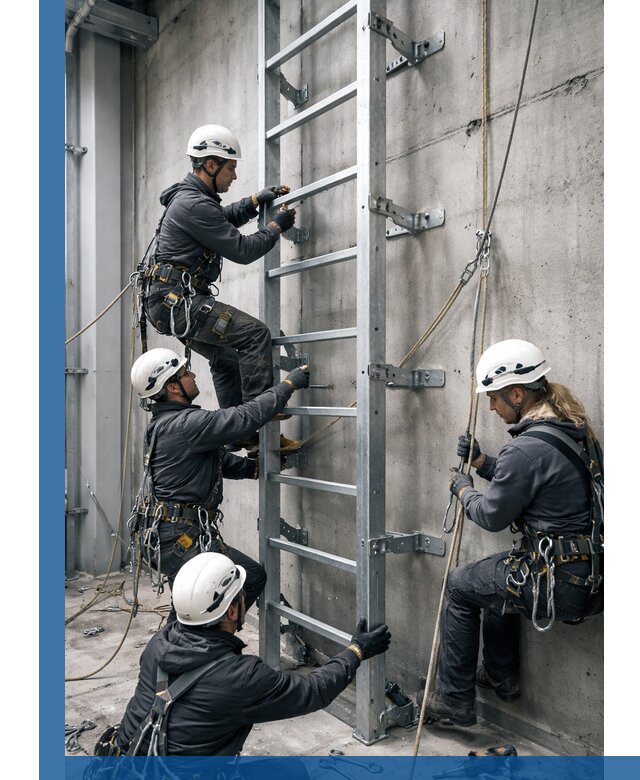 Монтаж металлических лестниц в Ростове-на-Доне под ключ со гарантией