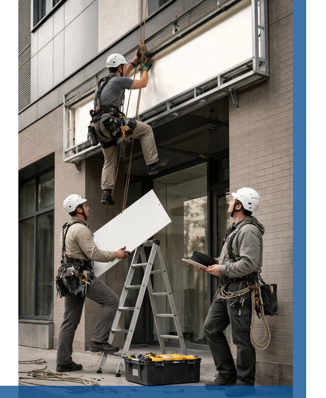 Монтаж светового короба в Ростове-на-Доне от 6779 р. | ВЫСОТНИК-Рст