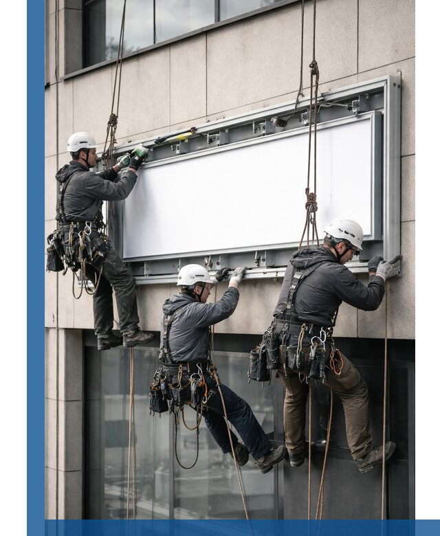 Профессиональный монтаж светового короба под ключ в Ростове-на-Доне