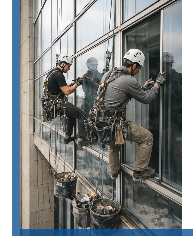 Ремонт витражных конструкций и фасадного остекления в Ростове-на-Доне