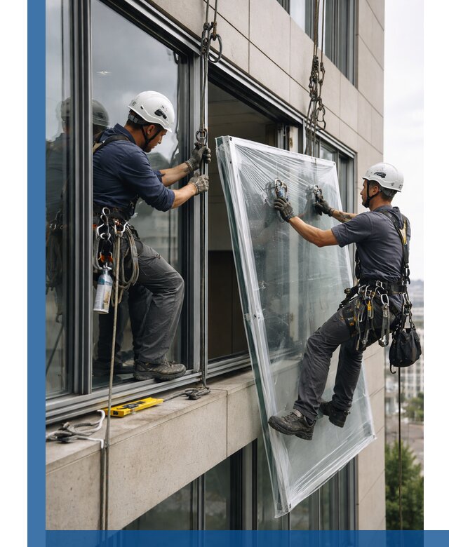 Профессиональная замена стекла в витраже в Ростове-на-Доне с гарантией