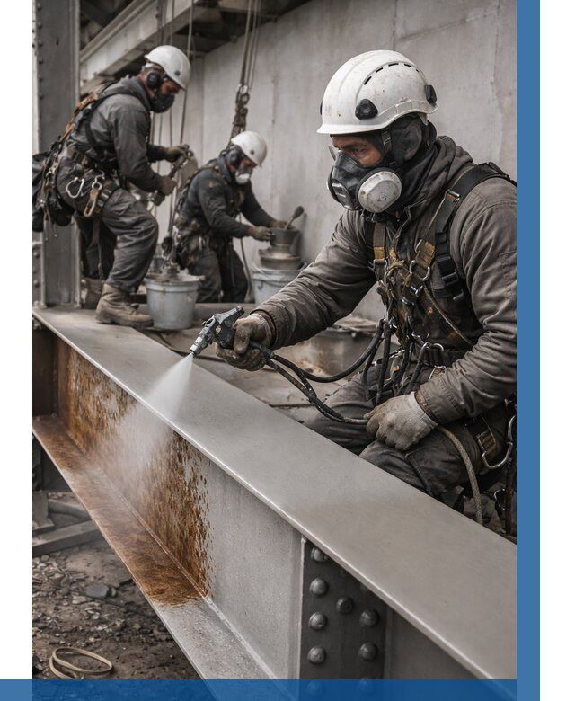 Антикоррозионная покраска металла в Ростове-на-Доне от 730 р. | ВЫСОТНИК-Рст