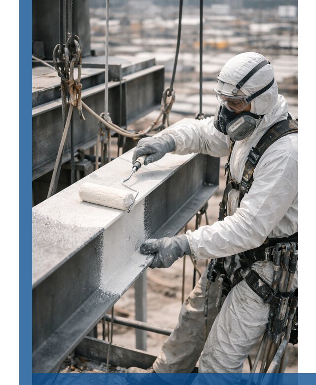 Профессиональная огнезащитная обработка металлоконструкций в Ростове-на-Доне