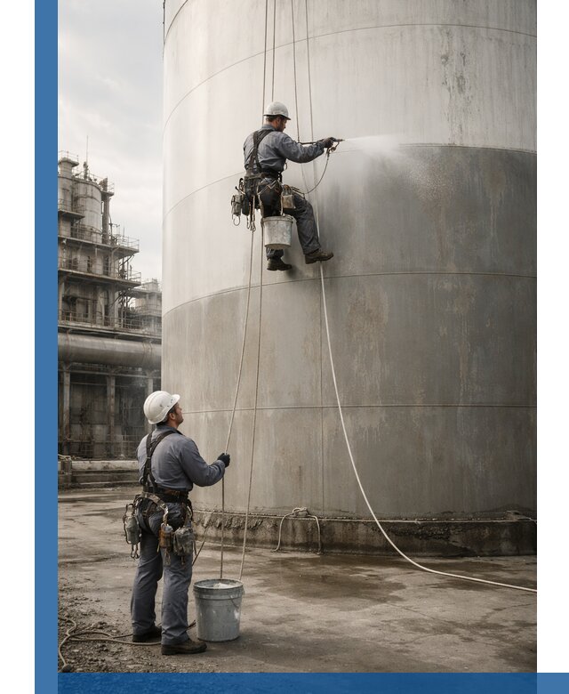 Покраска стальных резервуаров и емкостей в Ростове-на-Доне профессионально