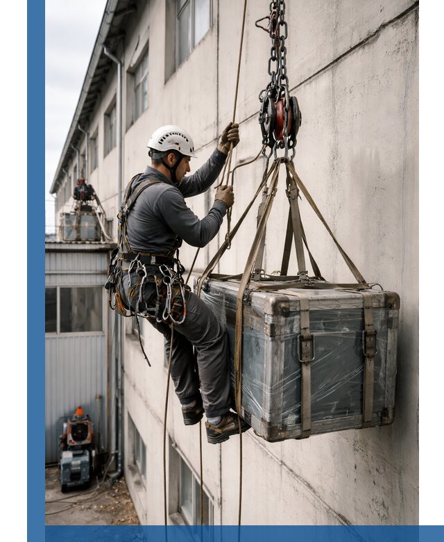 Подъем грузов на высоту в Ростове-на-Доне для промышленных объектов