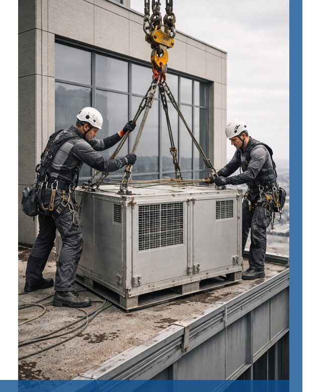 Такелажные работы на высоте в Ростове-на-Доне от 8343 р. | ВЫСОТНИК-Рст