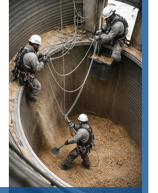 Чистка зерновых бункеров в Ростове-на-Доне от 12515 р. | ВЫСОТНИК-Рст