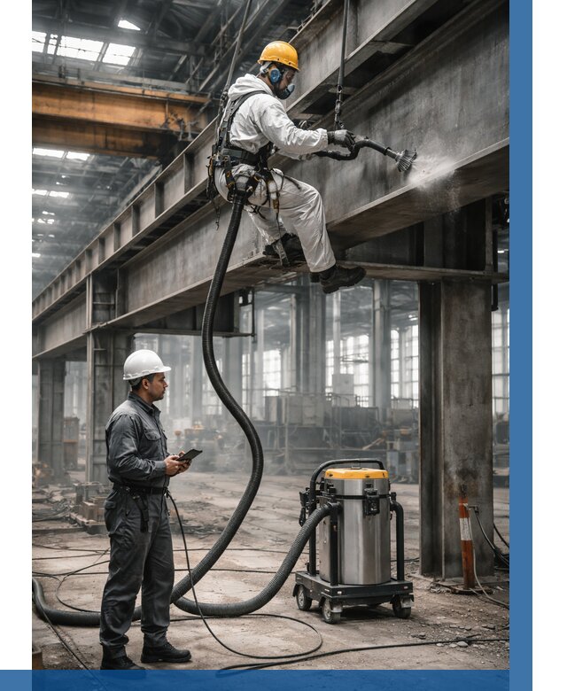 Обеспыливание конструкций в цехе в Ростове-на-Доне от 4380 р. | ВЫСОТНИК-Рст