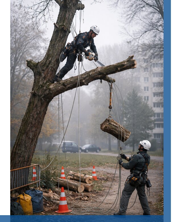 Удаление аварийных деревьев в Ростове-на-Доне от 15644 р. | ВЫСОТНИК-Рст