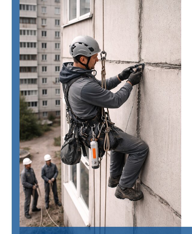 Обследование межпанельных швов и герметизация в Ростове-на-Доне